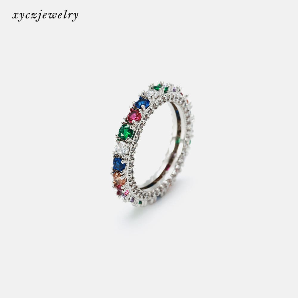 Anel fino Colorido XYR103209
