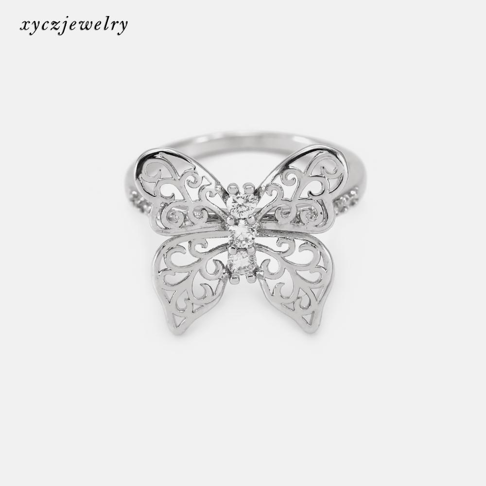 DESC-Anel Borboleta Vazada XYS100964 戒指 VENDIDO SEPARADAMENTE