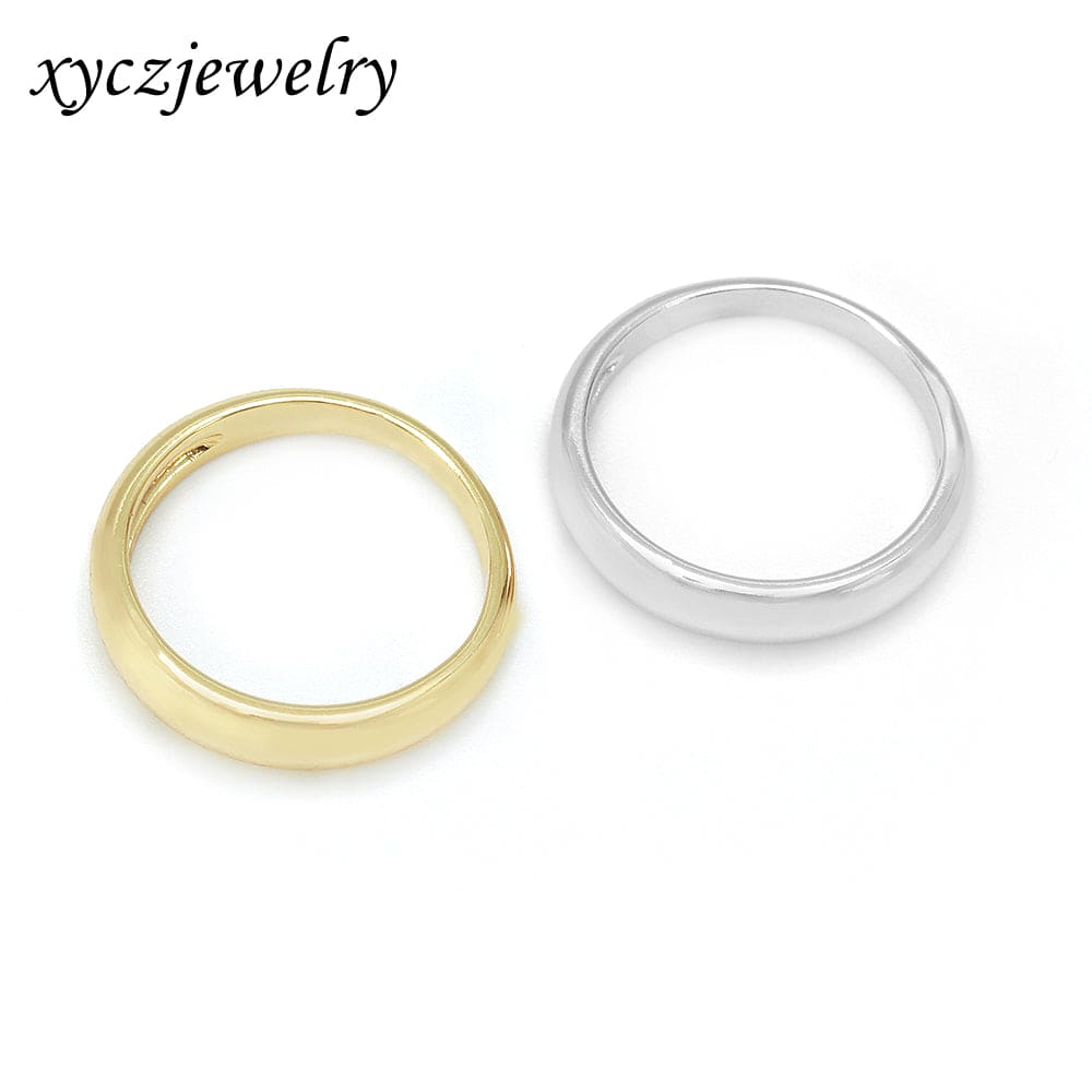 Aliança lisa semijoia no atacado