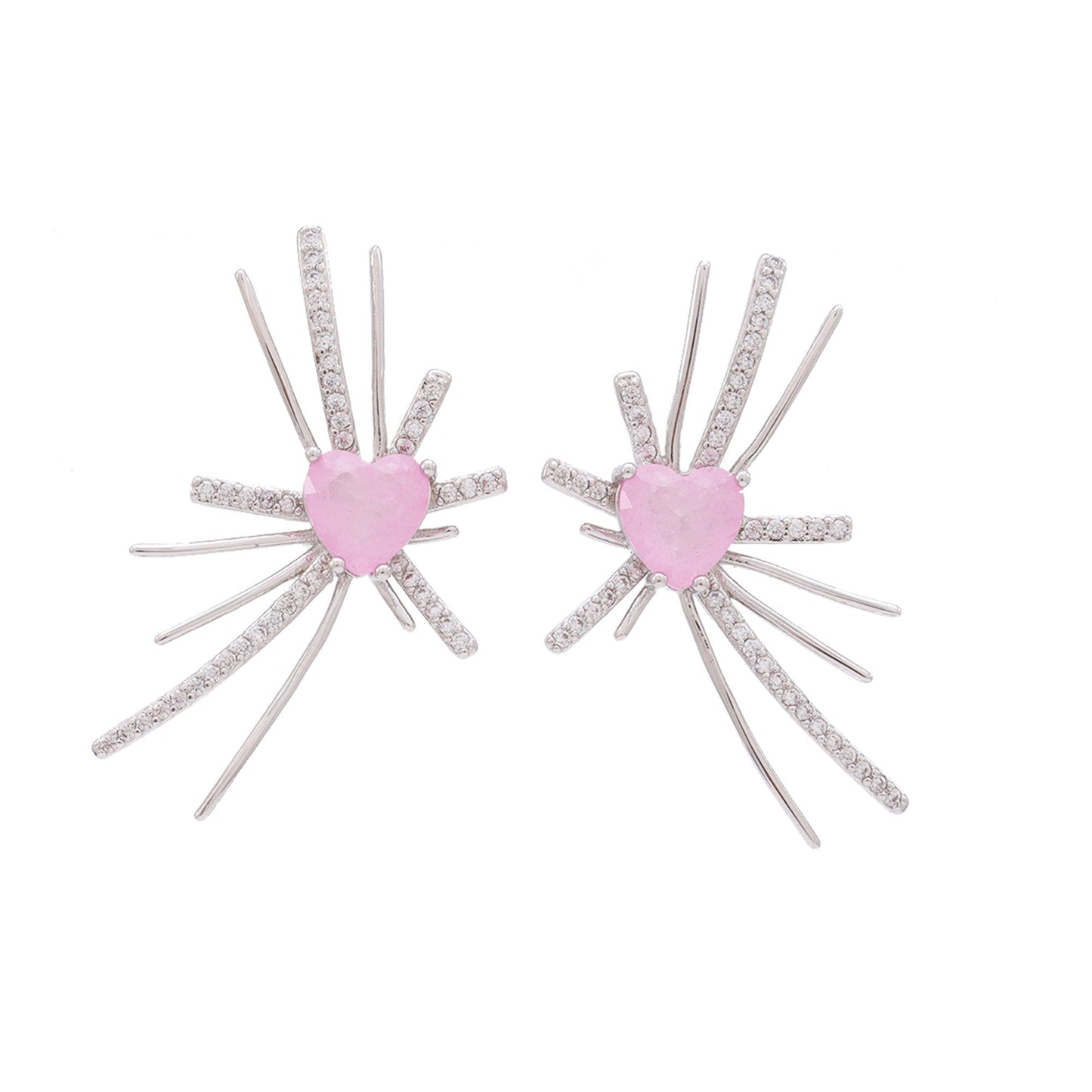 Brinco Coração Raio XYE104577 earring