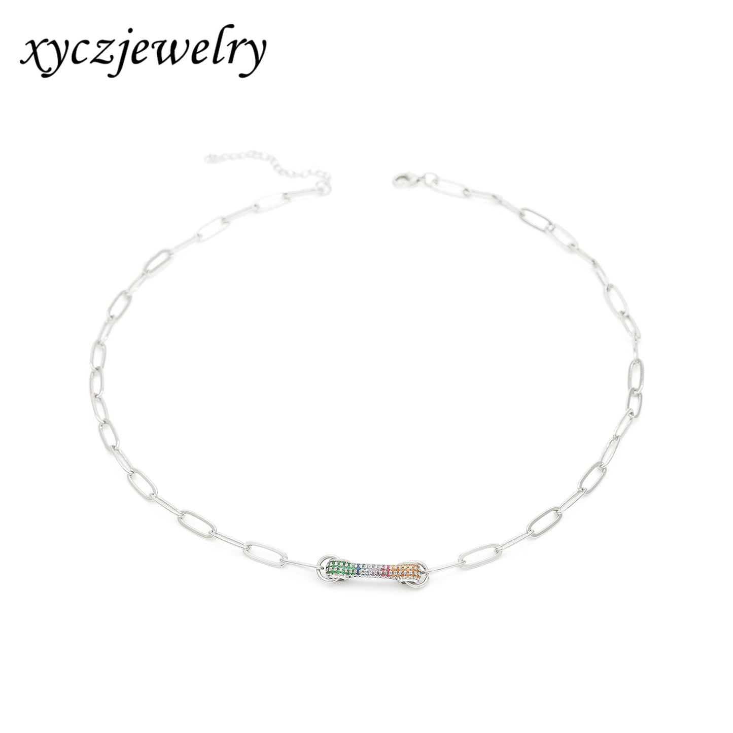 Colar Trava Colorida XYN101081 necklace