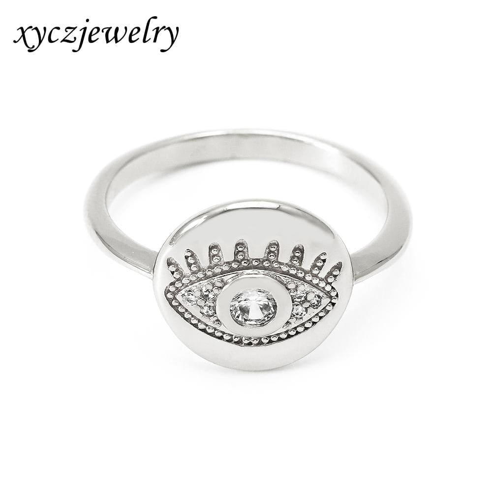 DESC - Anel Olho Grego Cravejado XYR102635