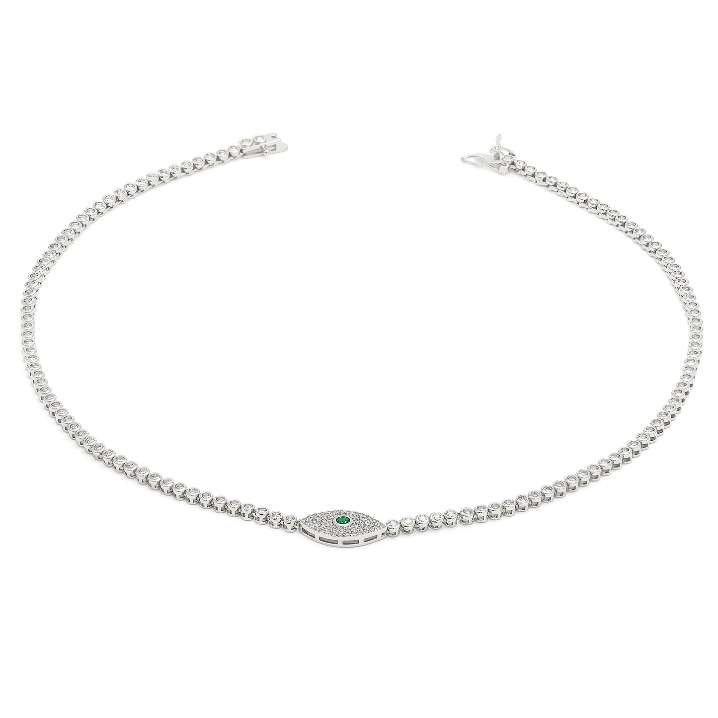 Colar Olho Grego Delicado A0057 necklace