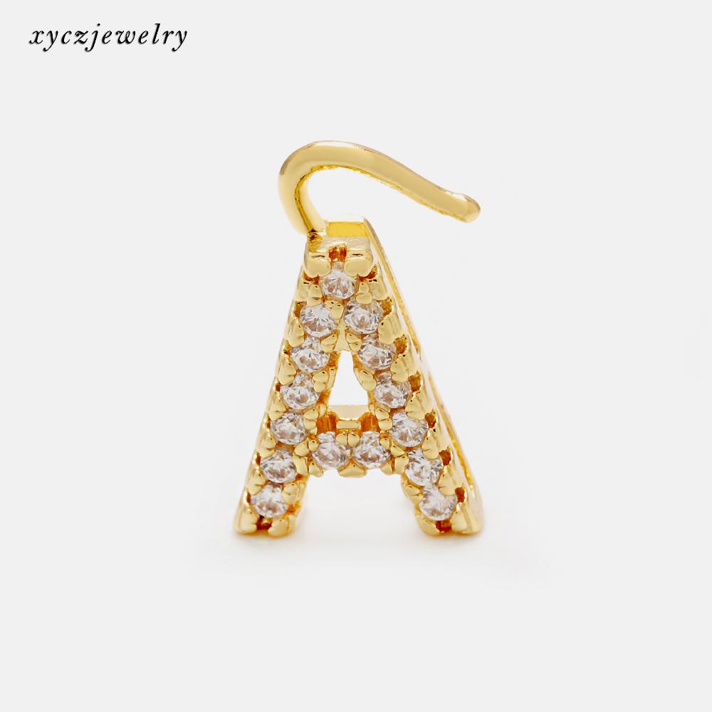 DIY Pingente letra inicial cravejado XYPJ100459 VENDIDO SEPARADAMENTE