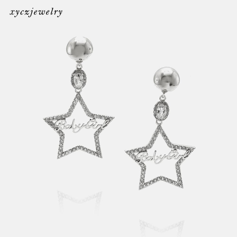 Brinco Estrela "Baby girl" XYE103610