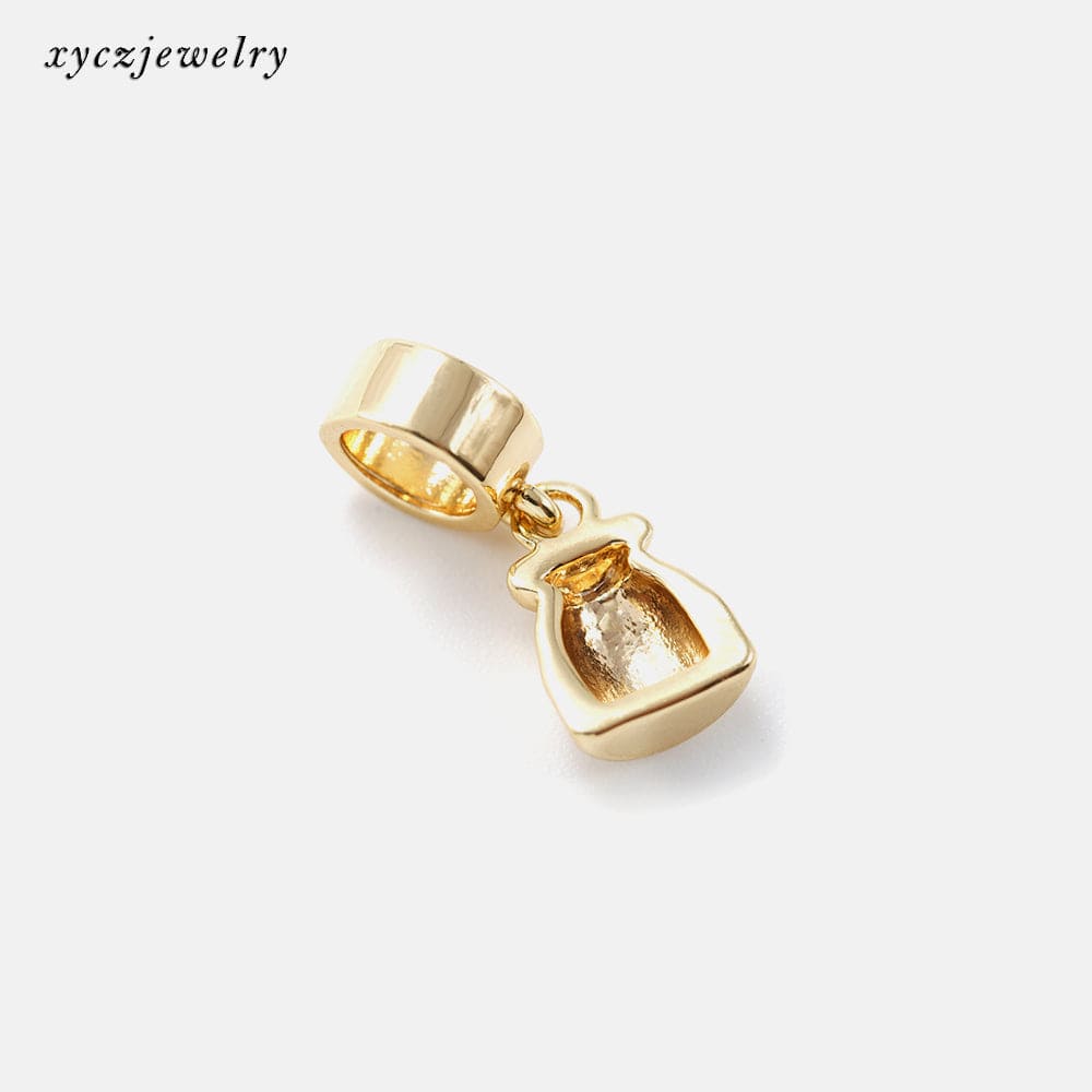 Berloque /Pingente Litro De Leite XYPJ100365 DIY配件 VENDIDO SEPARADAMENTE