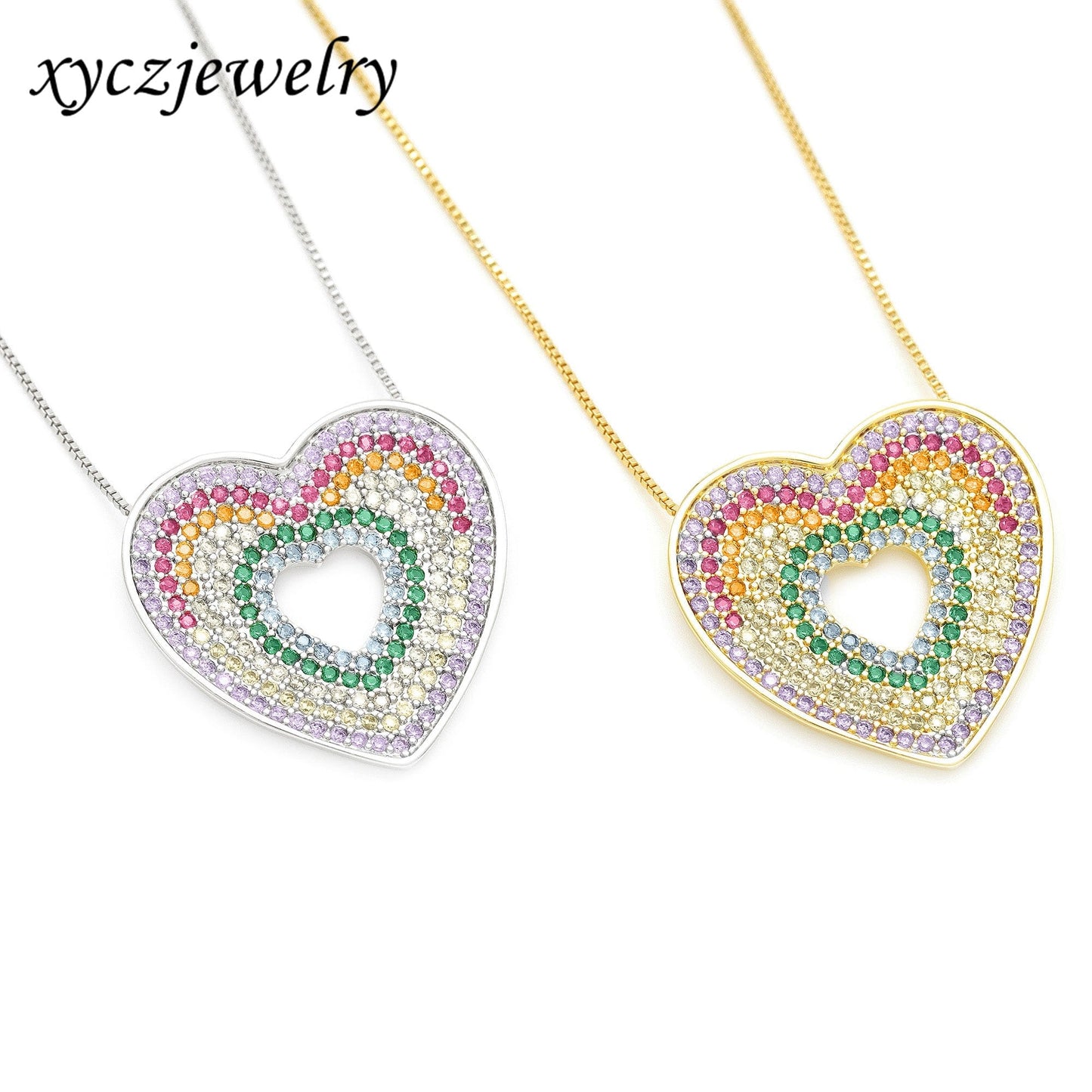 Colar Coração Luxo XYS101128