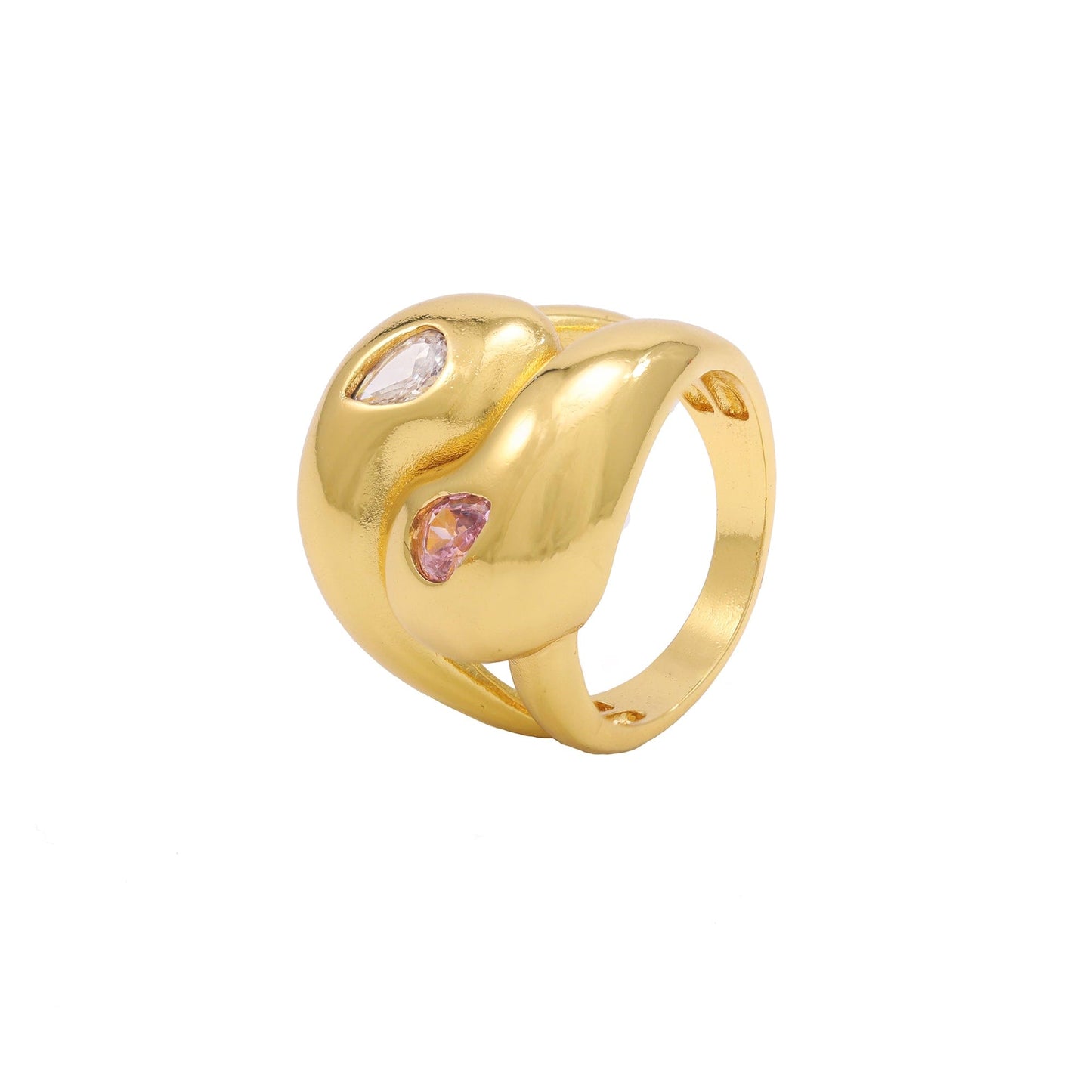 Anel Gotas Luxo XYR103543-1-ring