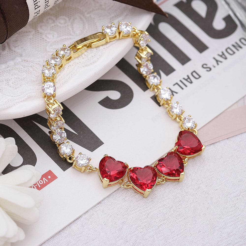 Pulseira Luxo de Coração XYH100869
