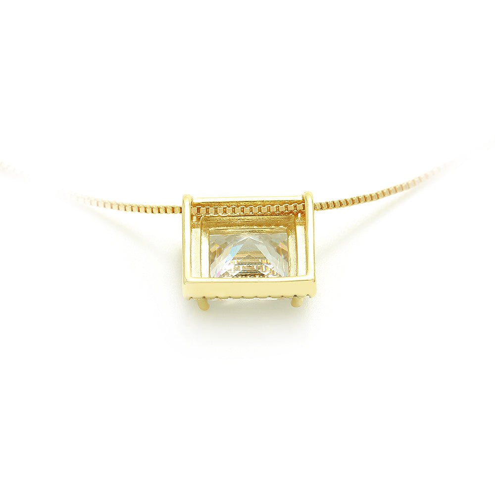 Colar Quadrado Delicado XYS100614