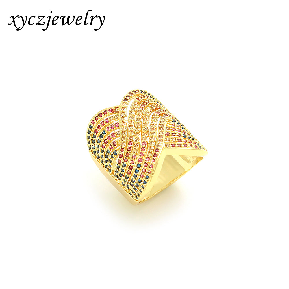 Anel Linhas Trançadas XYS100435 ring