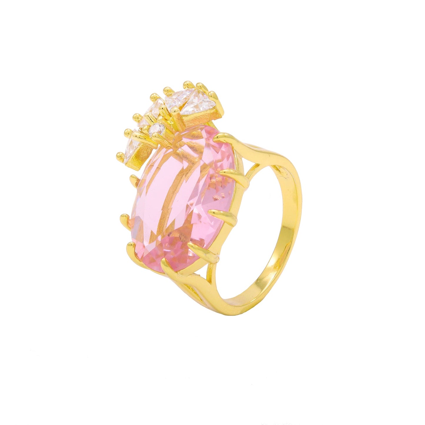 Anel Oval e Triangulos XYS101192