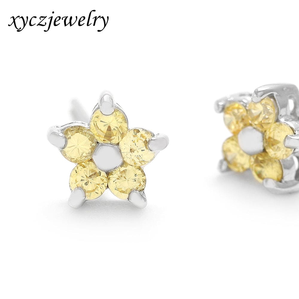 Brinco Flor Delicada XYE180927 earring