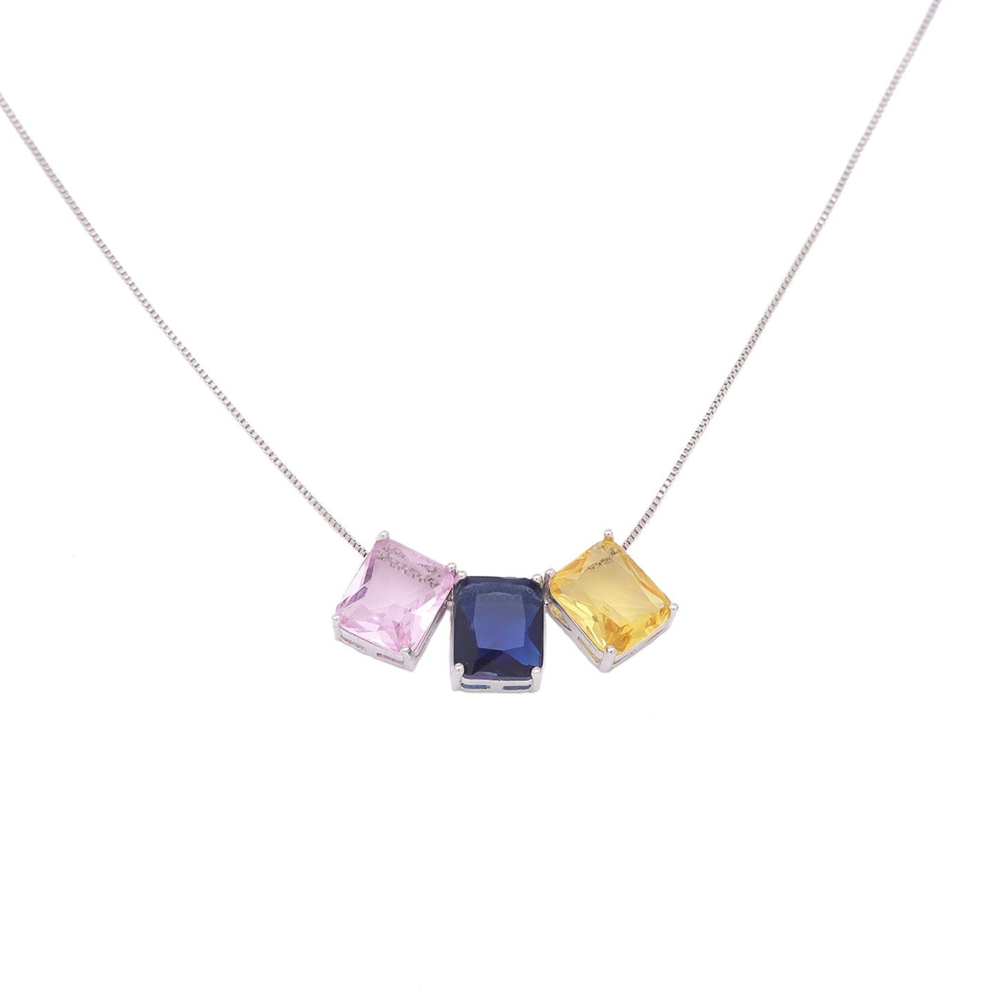 Coalr 3 Pedas Carrês XYN101147 necklace