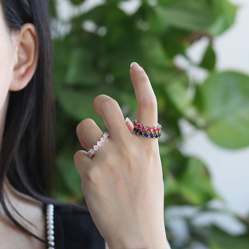 Anel Corações XYR101631