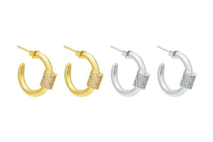 DESC-Meia Argola Colors XYE104586 earring