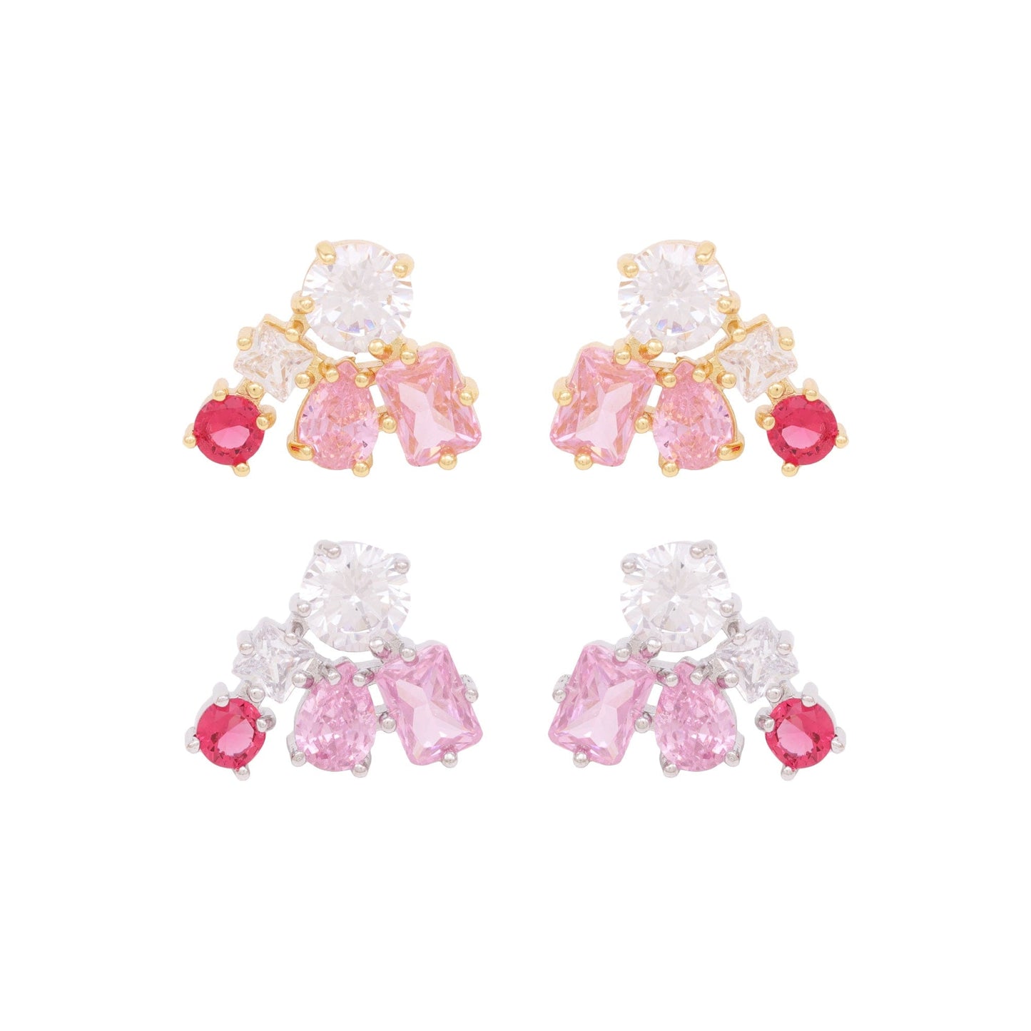 DESC-Brinco Pedras Frontal XYE104562 earring