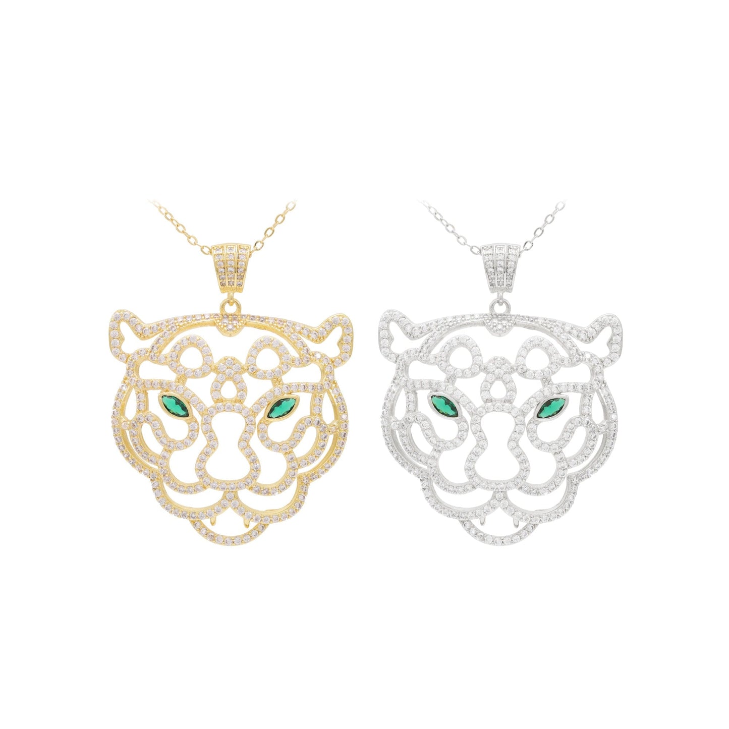 DESC-Colar Tigre 3 D XYN101132 necklace