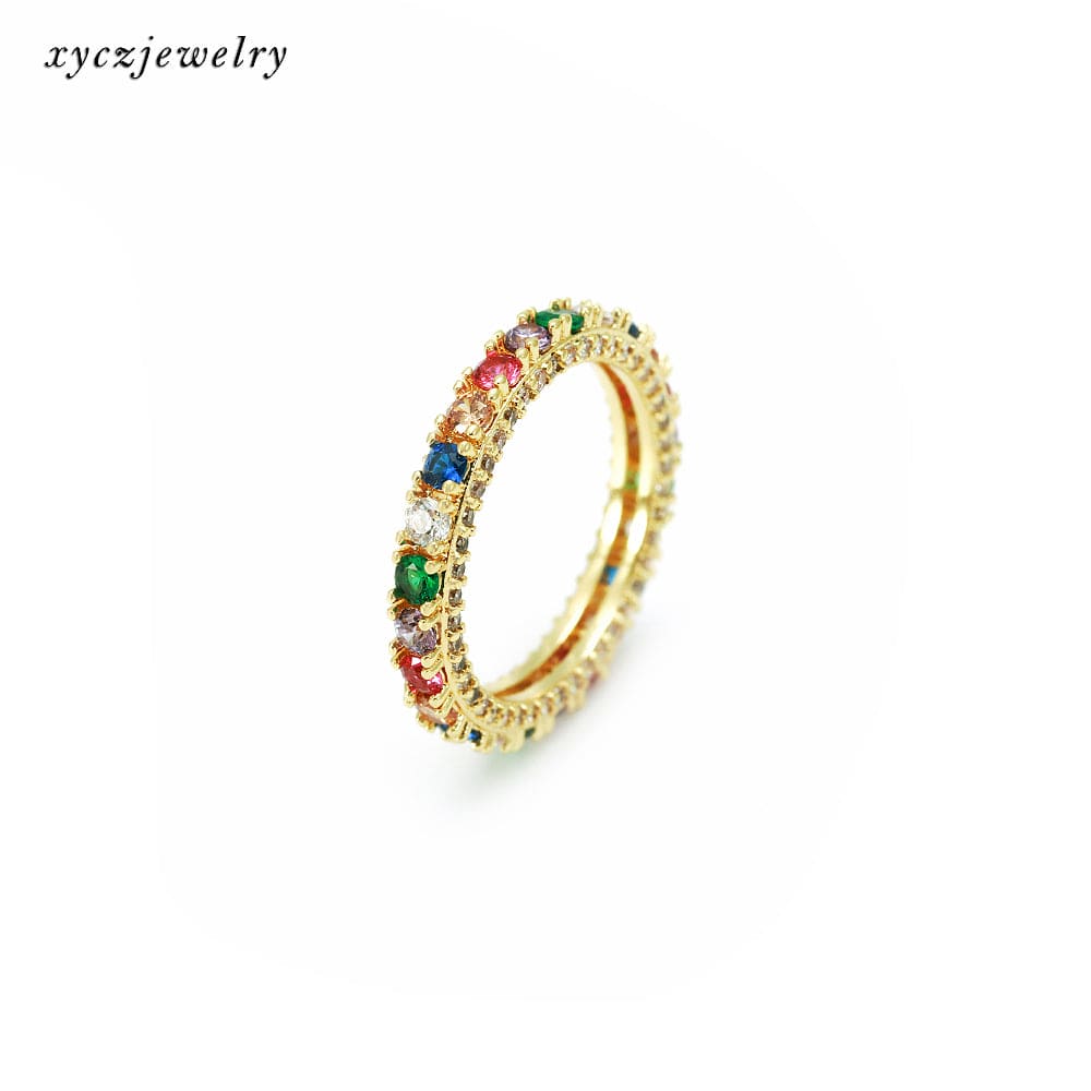 Anel fino Colorido XYR103209