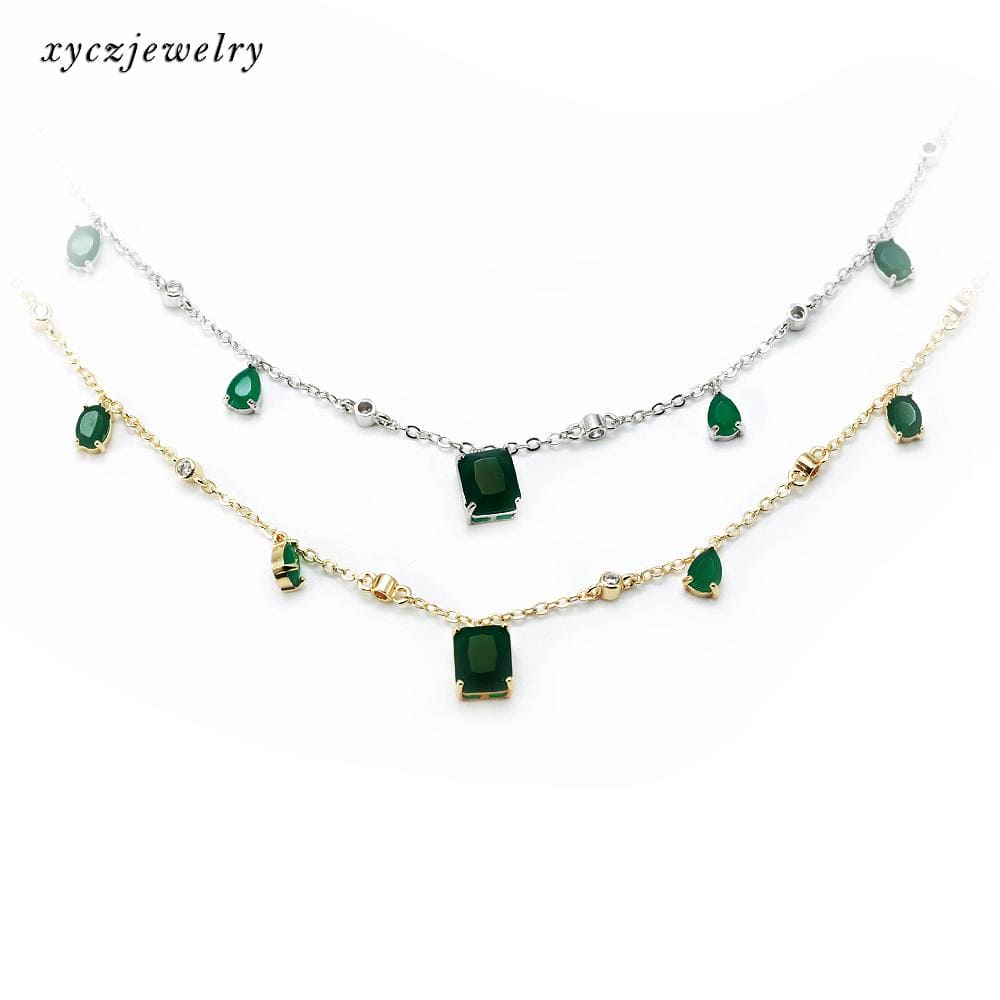 Colar Vidro Lapidado XYN100375-2