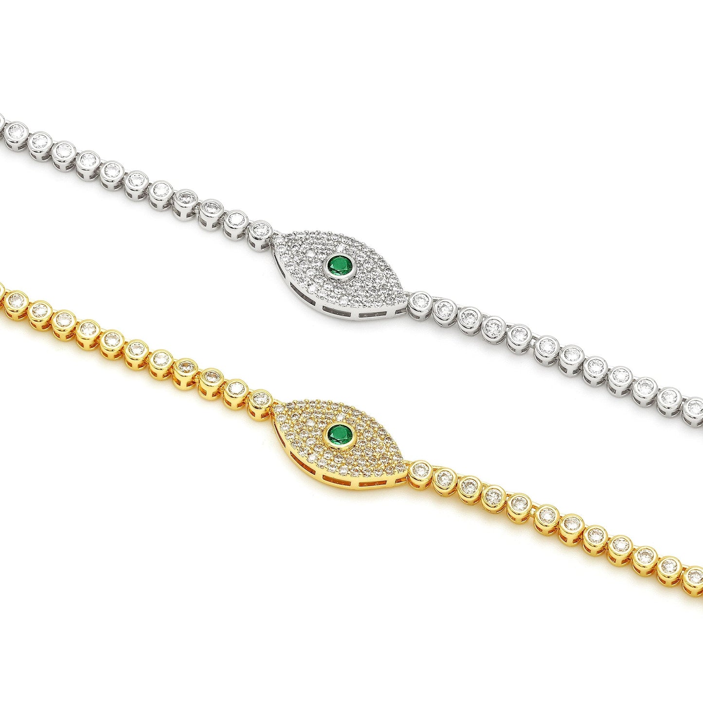 Colar Olho Grego Delicado A0057 necklace