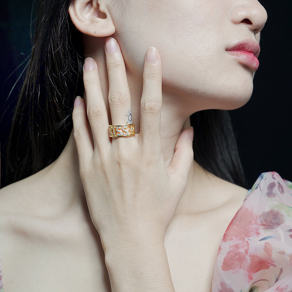 BRUTO- Anel Kiss XYR103342