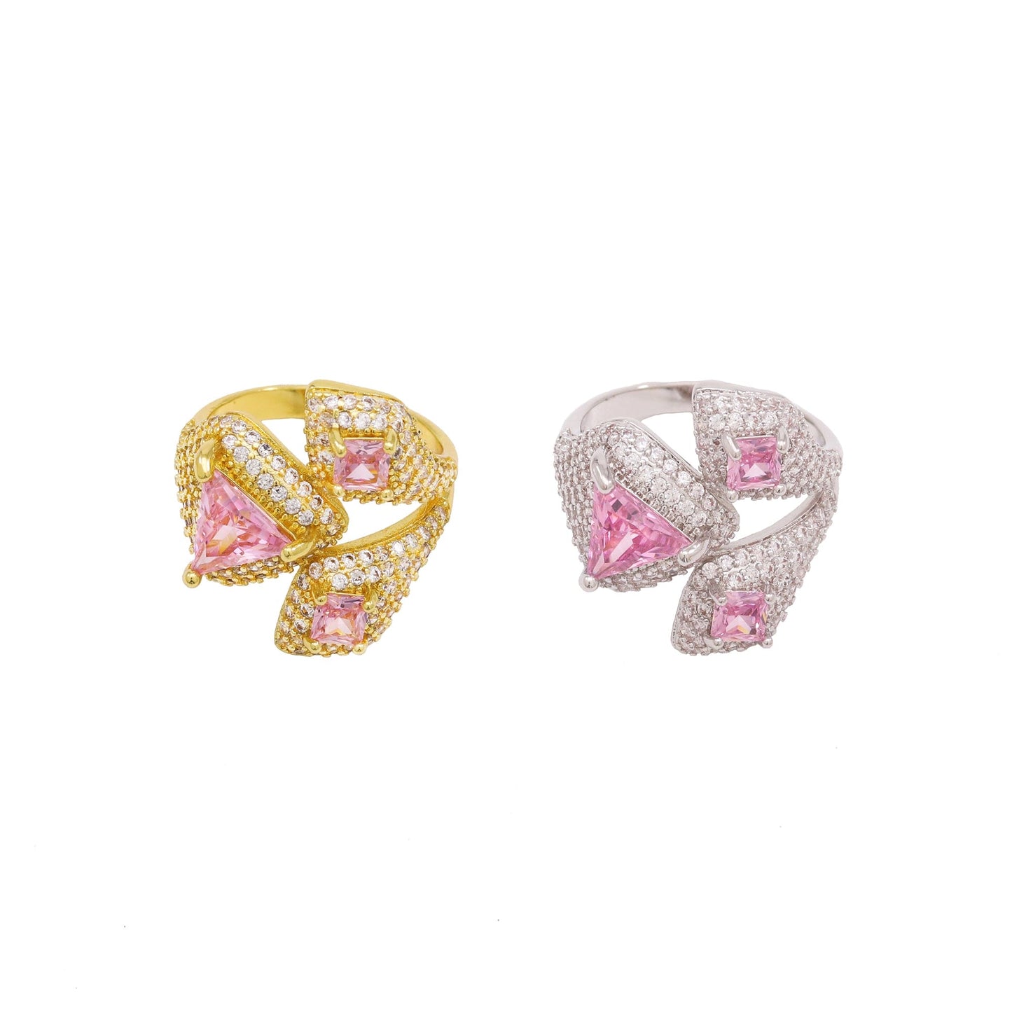 Anel 3 Pontas Moderno XYR103533 ring