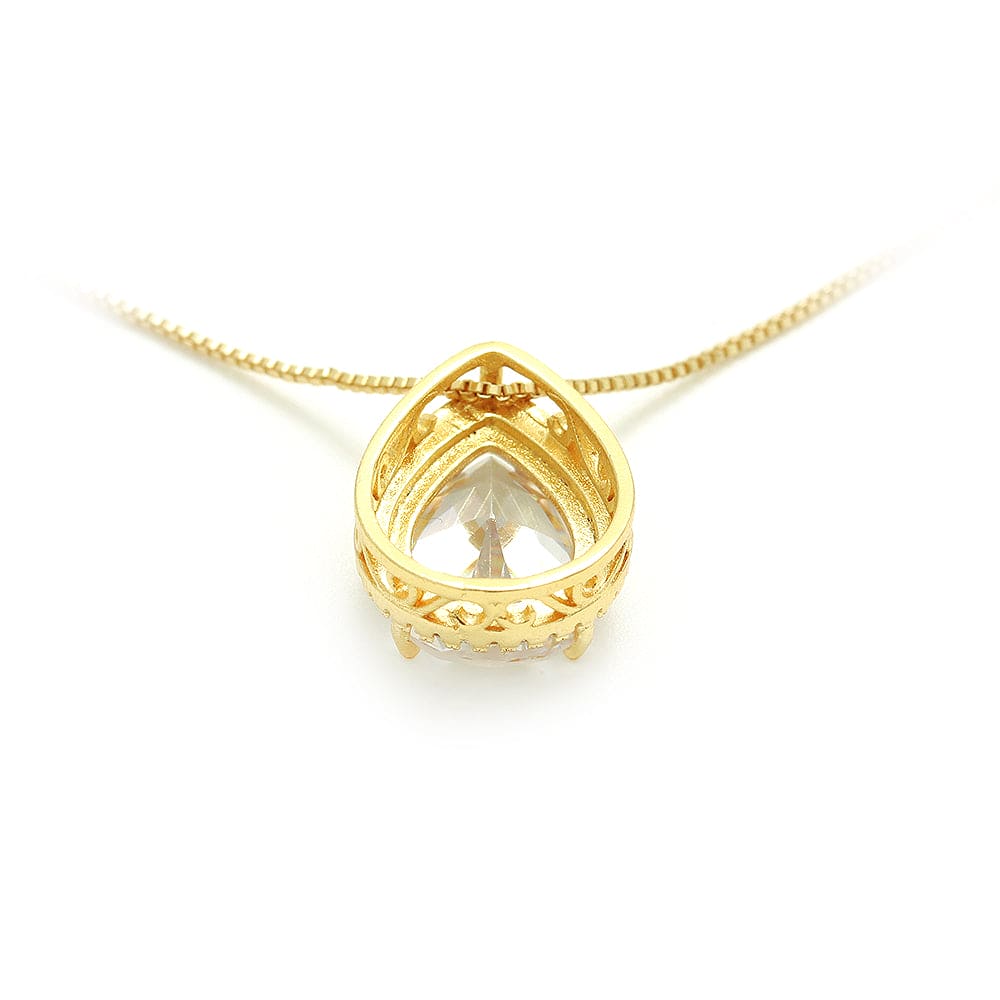 Colar Gota Cristal XYS100616