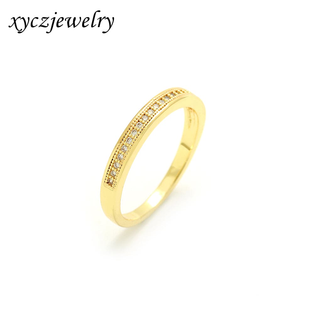 Anel Meia Aliança XYR102247-2 戒指 ring
