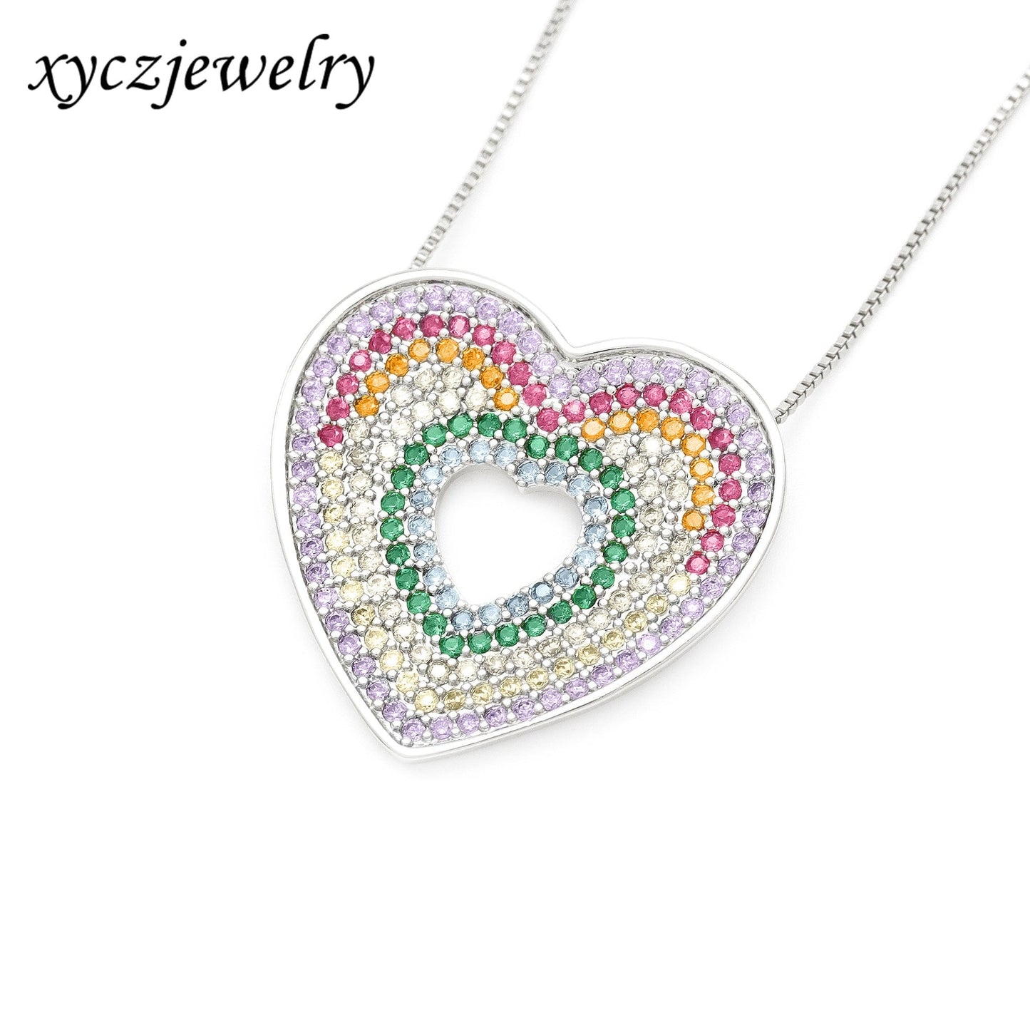 Colar Coração Luxo XYS101128