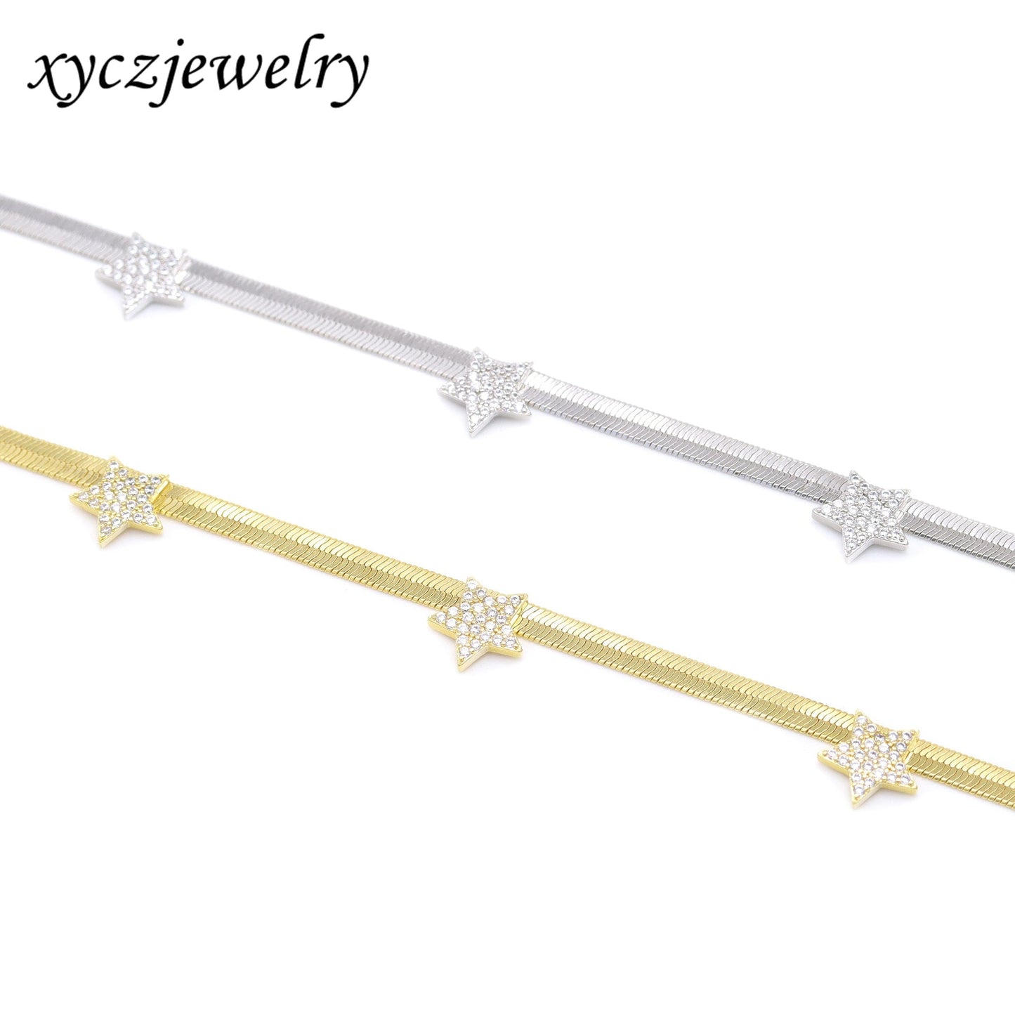 Colar Estrelas XYN101074 necklace 480mm