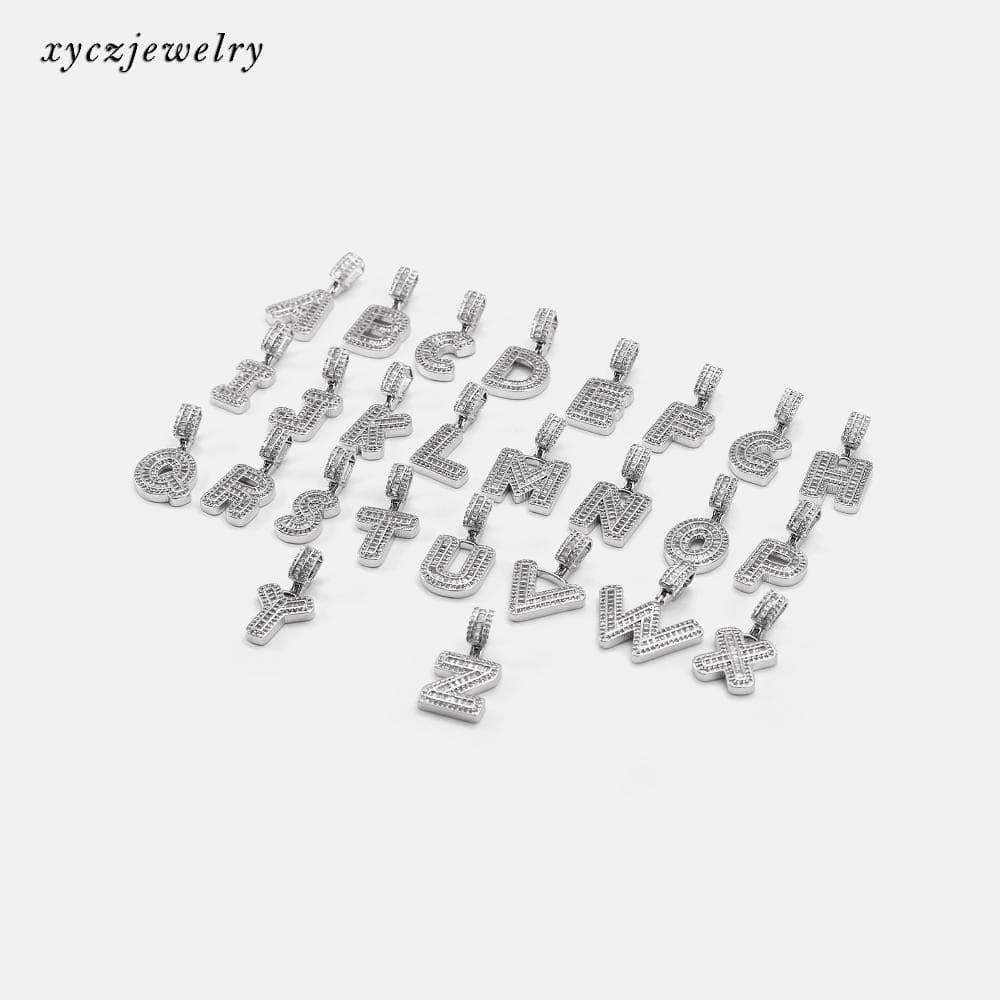 Colar Letras Grandes XYP101703 吊坠+链条