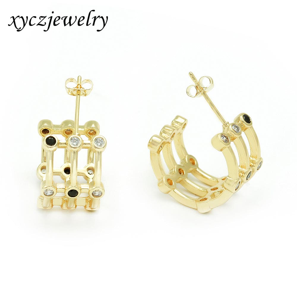 Argola 3 Fileiras XYE104119 耳环