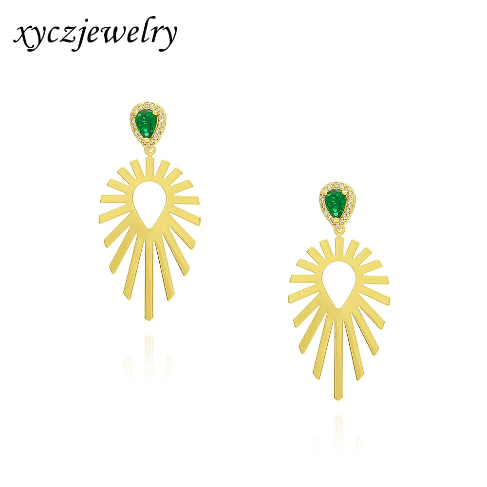 Brinco Gota e Folha XYE104388 earring