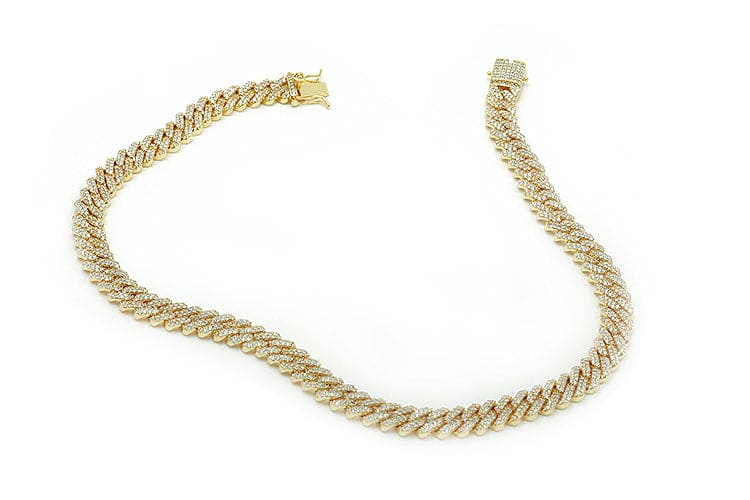 Colar ICE Cravejado Com Zircônia 5A A0033 necklace VENDIDO SEPARADAMENTE