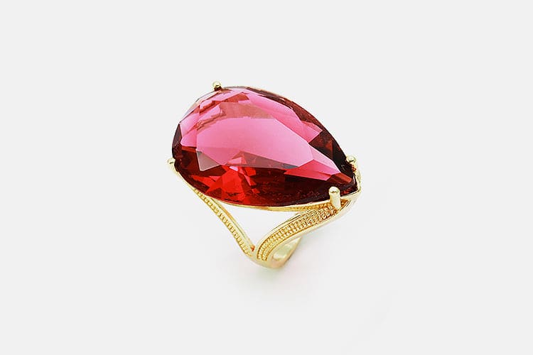 Anel Escarlate XYR100205