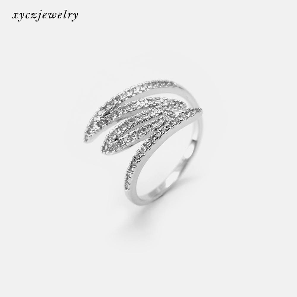 Anel 5 fios cravejados