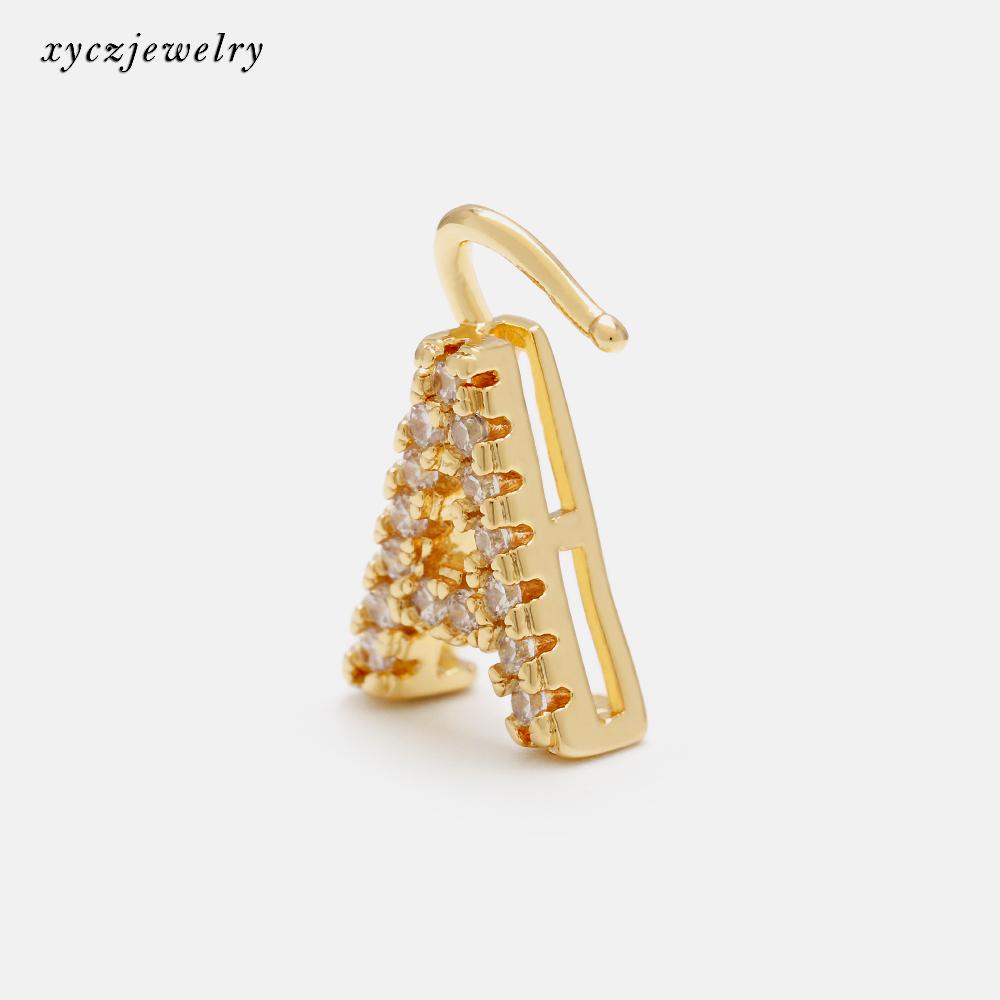 DIY Pingente letra inicial cravejado XYPJ100459 VENDIDO SEPARADAMENTE