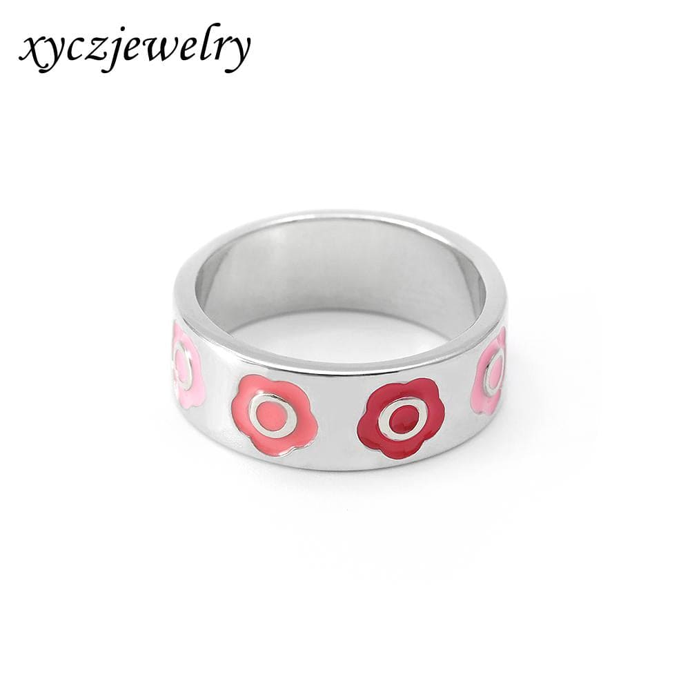 Anel Flores Resina XYR103323