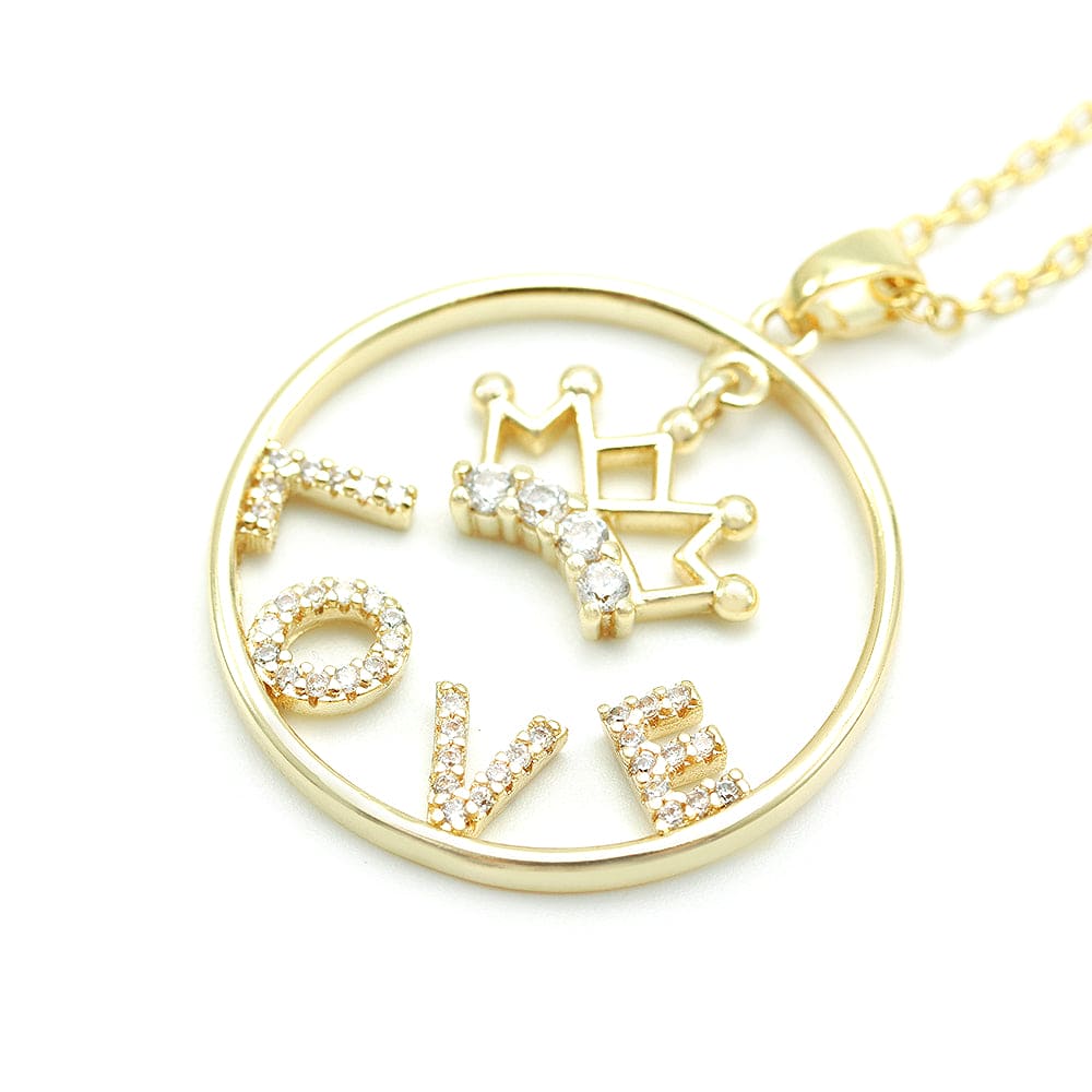 Colar Love Cravejado XYN101009