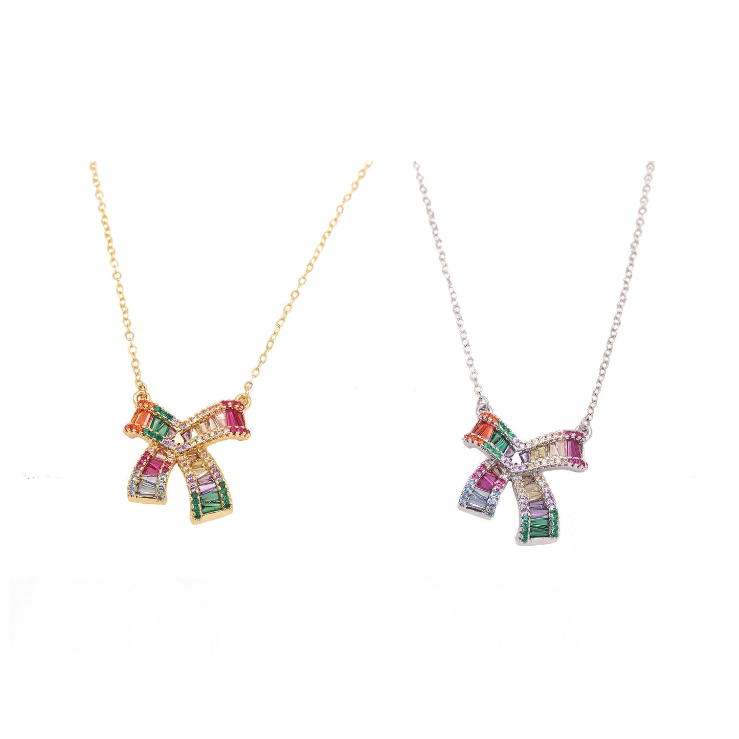 Colar Laços Carrês XYS100484 necklace
