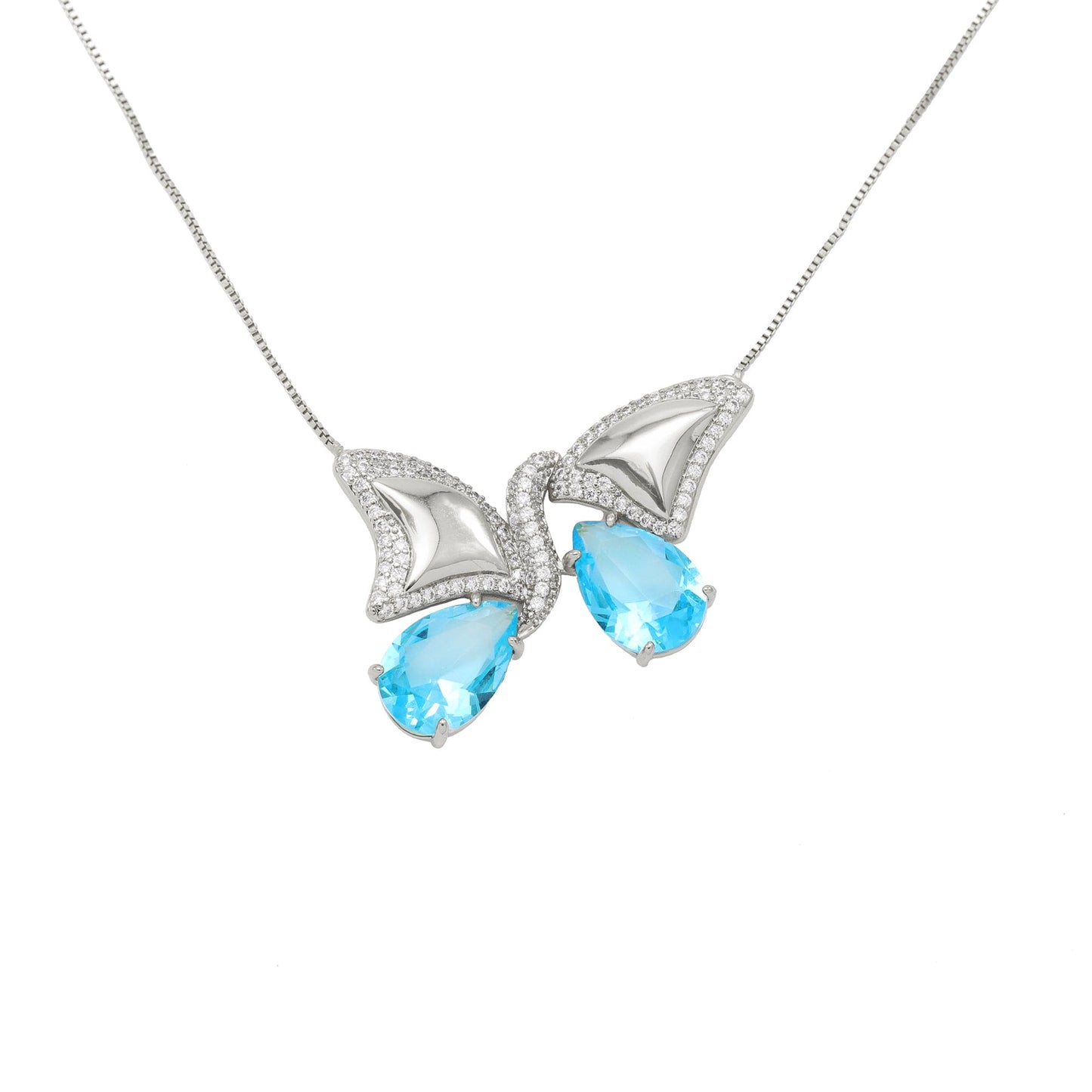 Colar Encontro Asas de Borboleta XYS101193