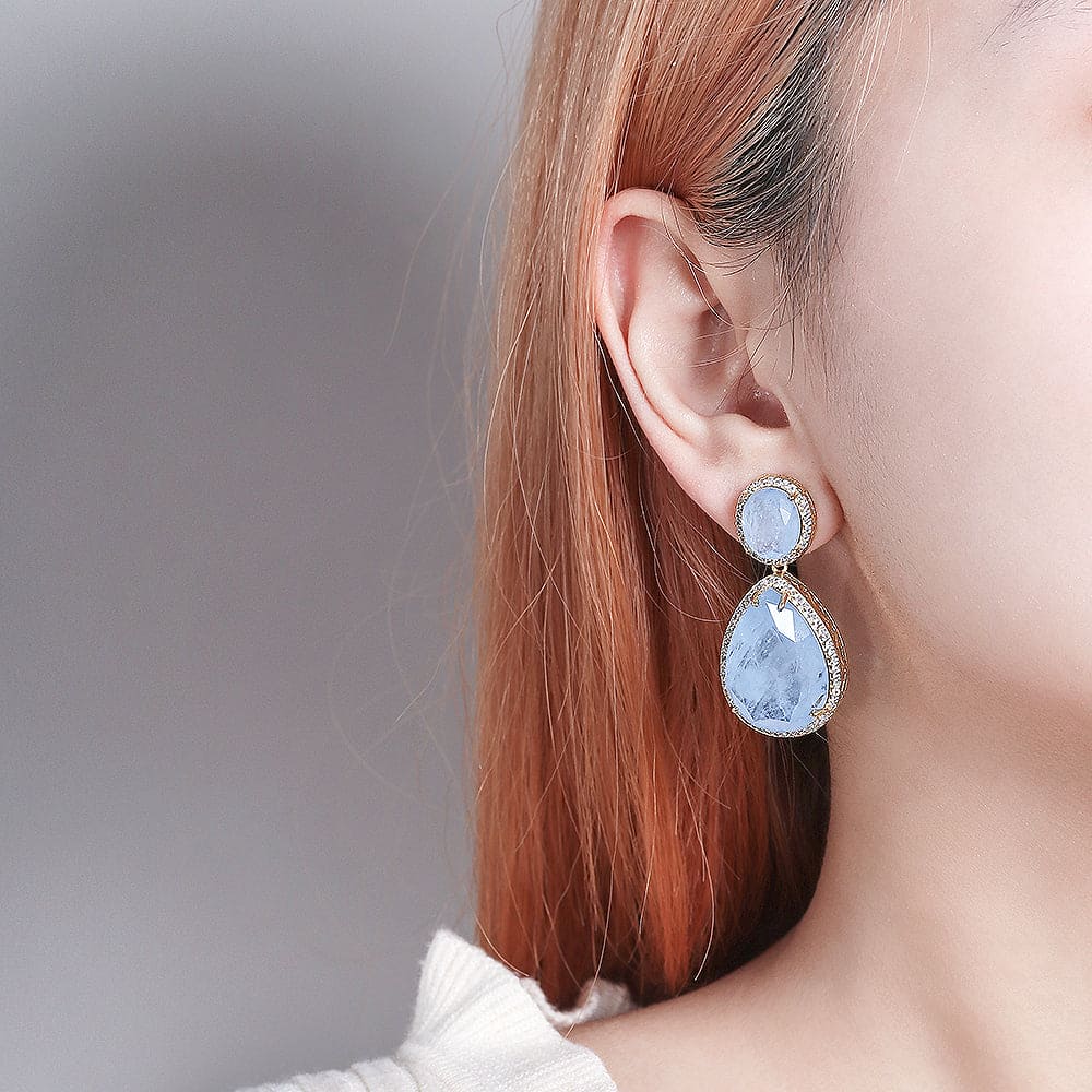 Brinco Gota Luxo Fusion XYE104260