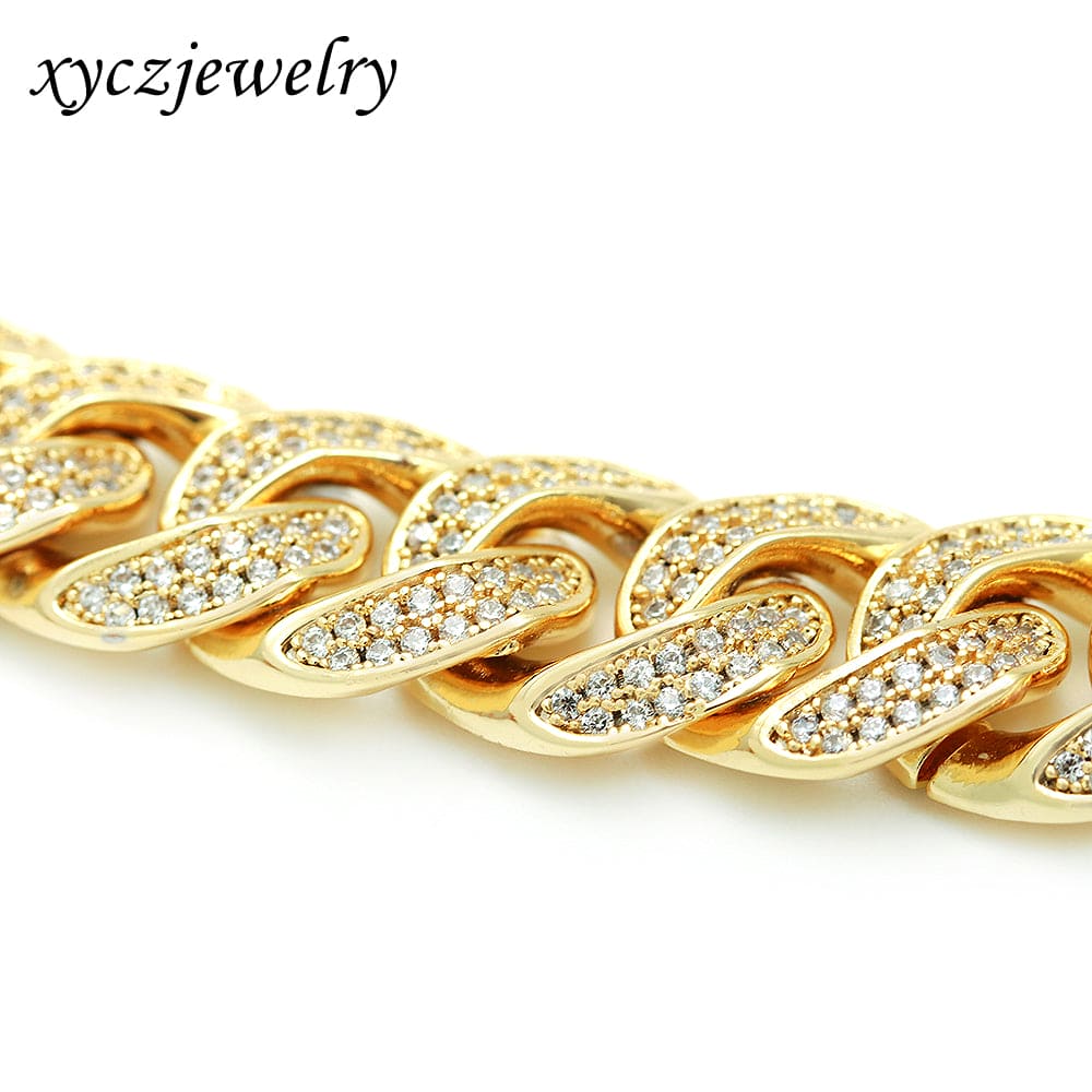 Colar Ice cravejado Zircônia 5A A0030 necklace VENDIDO SEPARADAMENTE