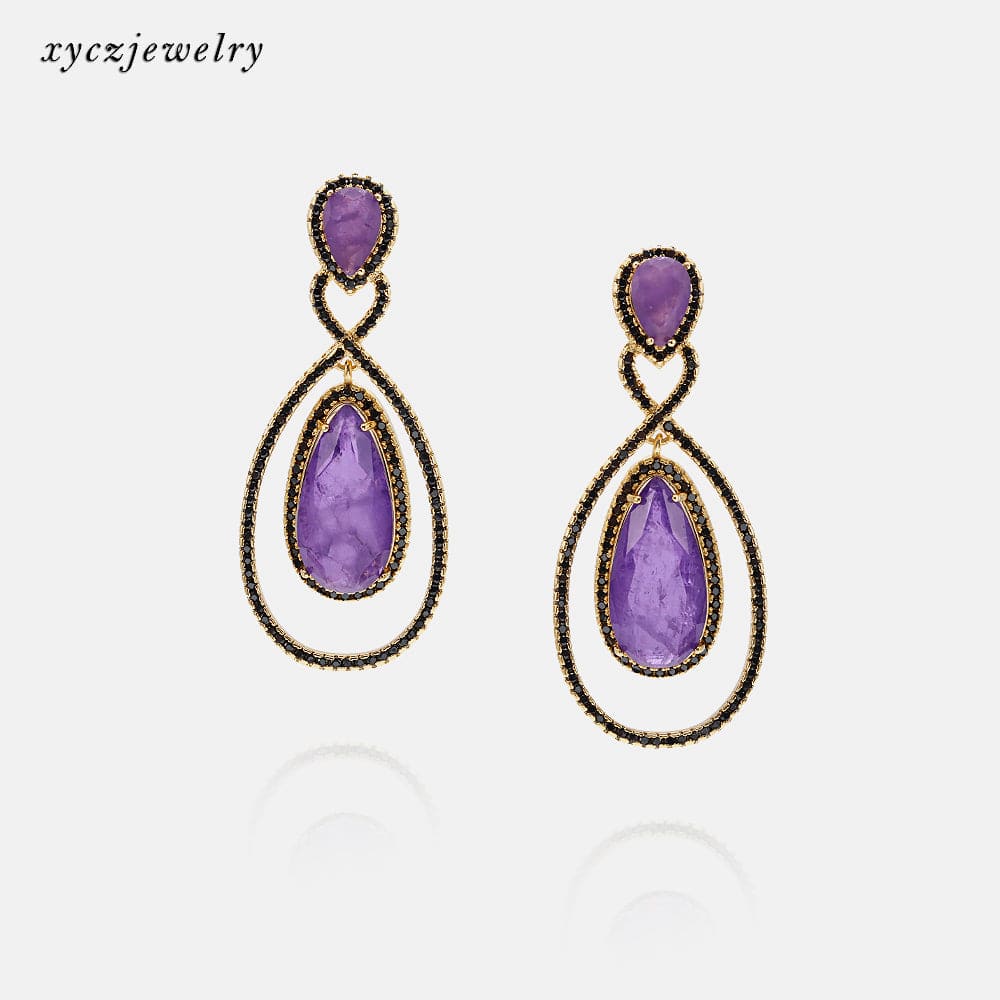 Brinco Gota Fusion Infinito XYS100486 Sucesso 耳环 VENDIDO SEPARADAMENTE