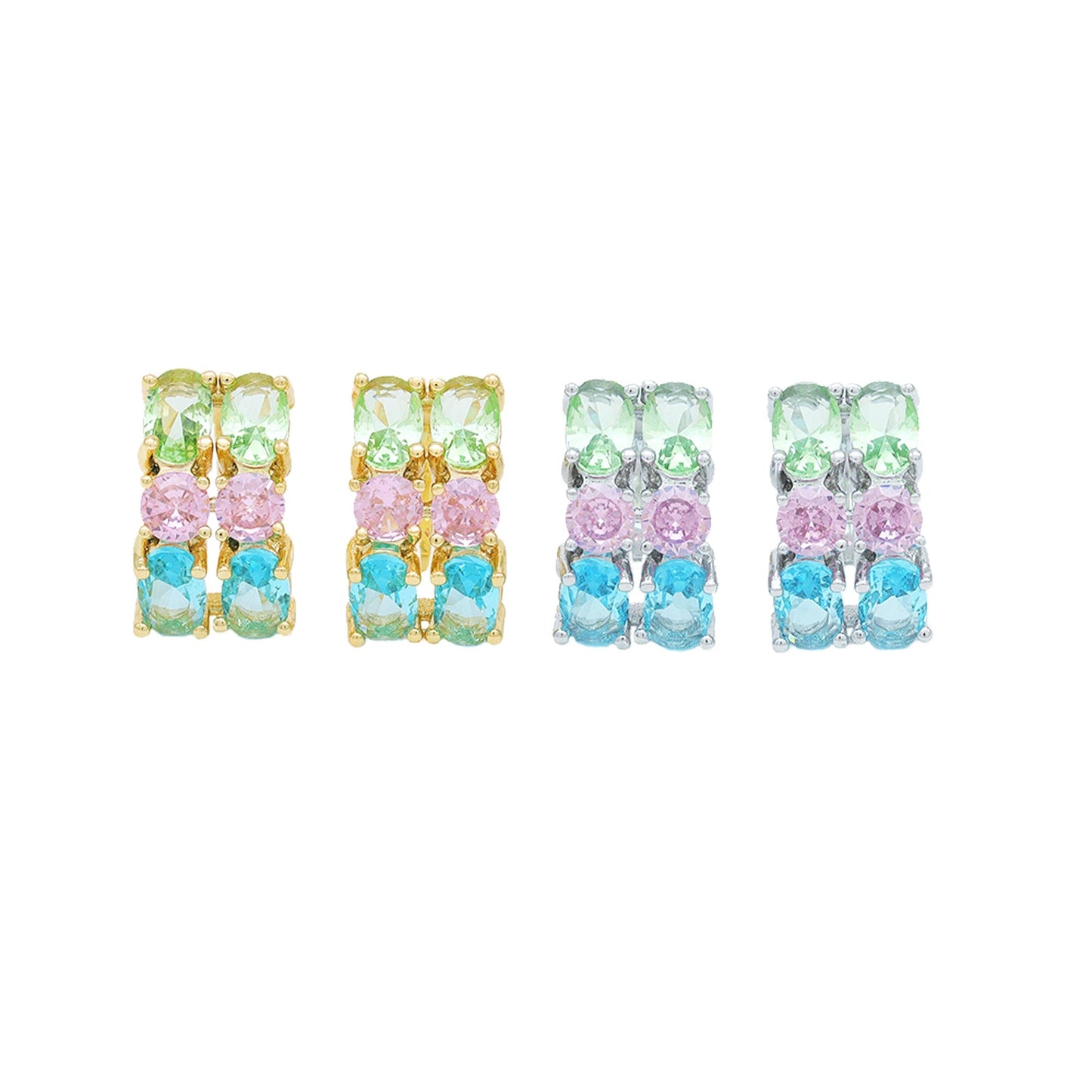 Pirecing Pedras XYE102937 earring