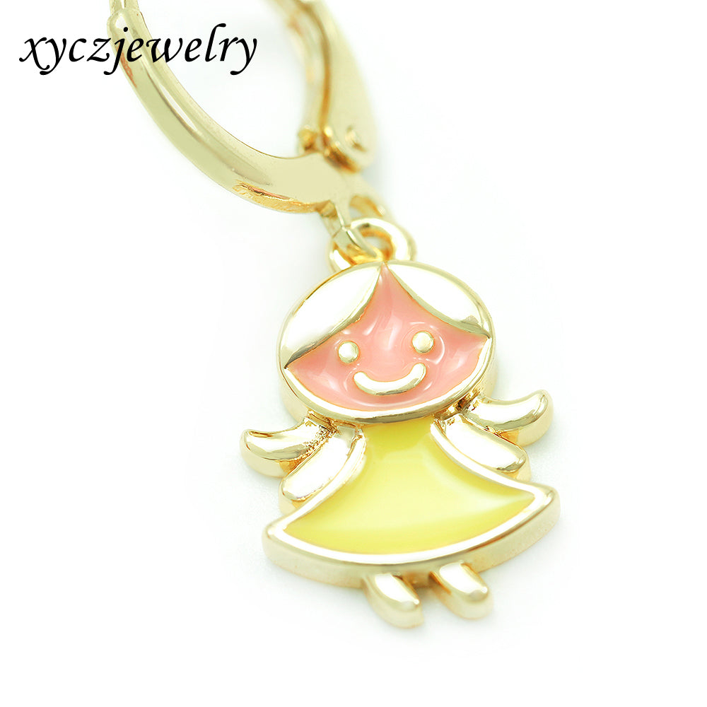 Brinco Menininha Resinada XYE104222