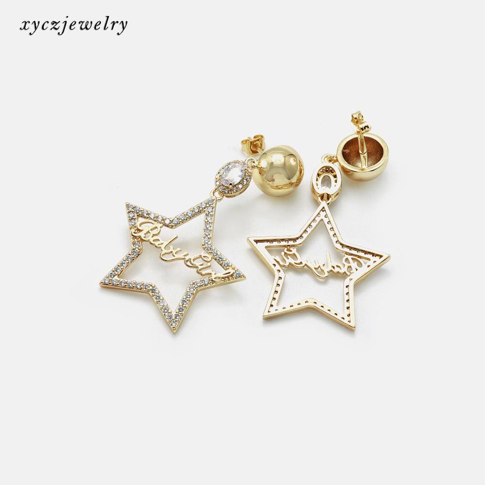 Brinco Estrela "Baby girl" XYE103610