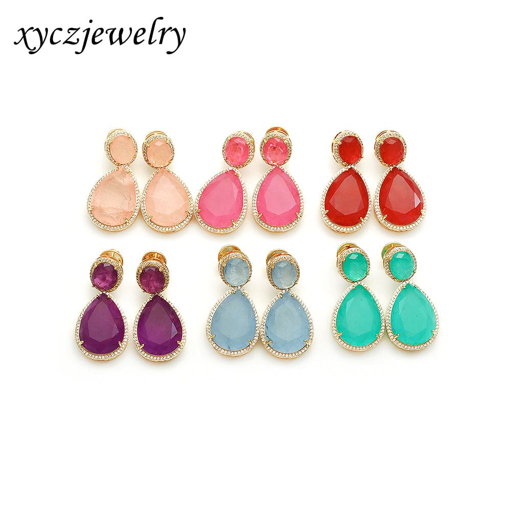 Brinco Gota Luxo Fusion XYE104260