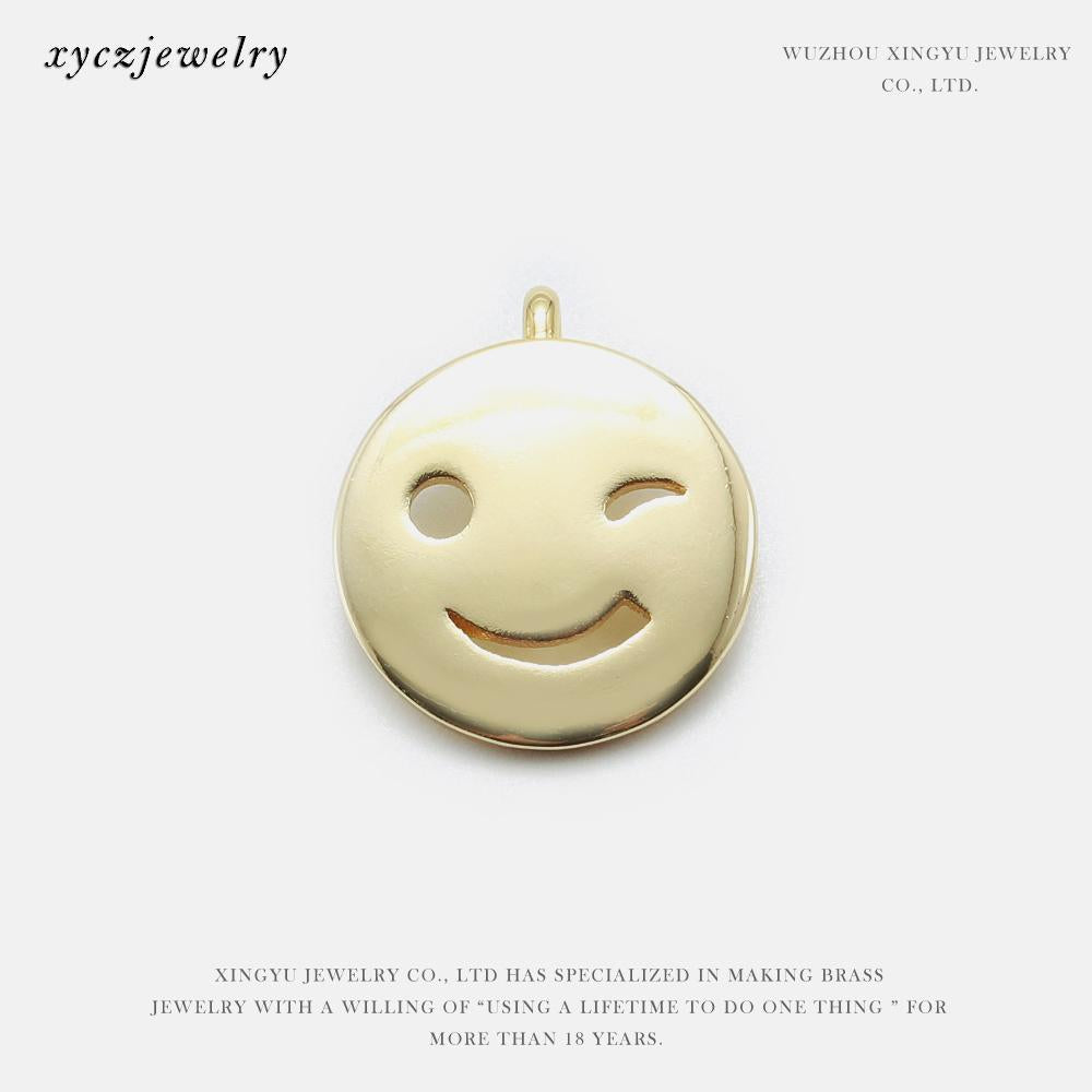 DIY Pingente emoções sorriso feliz XYPJ100467 VENDIDO SEPARADAMENTE